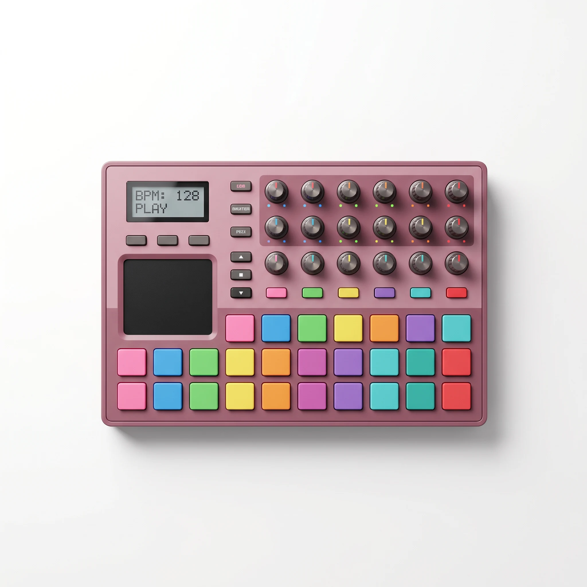 Beat Pad music controller product photo input