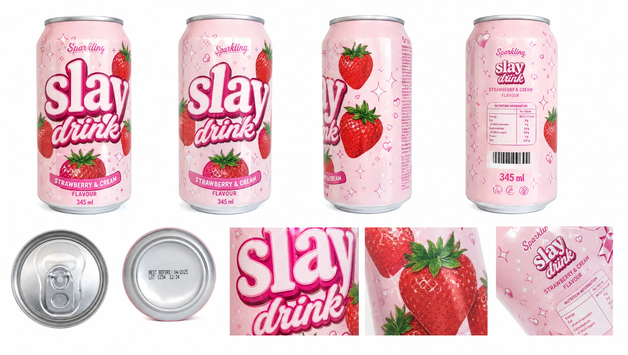 Slay Drink Sparkling Soda