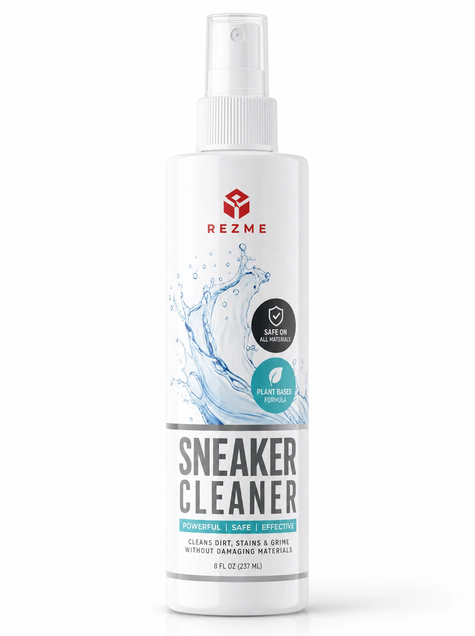 Rezme sneaker cleaner spray product input