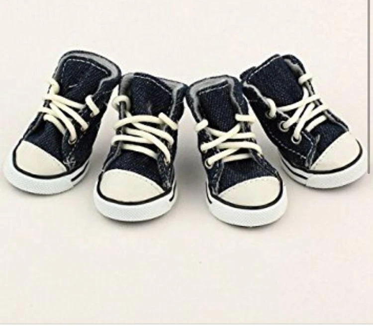 Pet Dog Denim Sneakers
